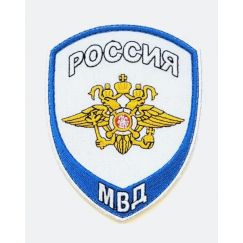 Нарукавный знак (шеврон) Полиция Следственные органы МВД России (Орел) 100 мм