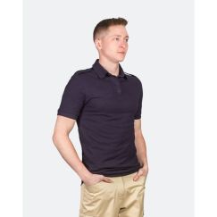 Рубашка поло ПОЛИЦИЯ к/р, Синяя, тип Е (44/1 (158-164))