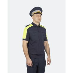 Рубашка поло ДПС М-535 к/р, Синяя (52/3 (182-188))