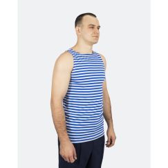 Майка тельняшка РОСГВАРДИЯ, Голубая полоса (60/2 (170-176))