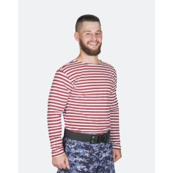 Футболка тельняшка д/р, Краповая полоса (52/2 (170-176))