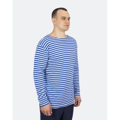 Футболка тельняшка д/р, Голубая полоса (50/2 (170-176))