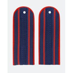 Погоны Полиции съемные, 2 просвет (картон)