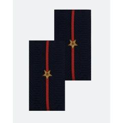 Фальш-погоны Полиции МЛ. ЛЕЙТЕНАНТ, Синие