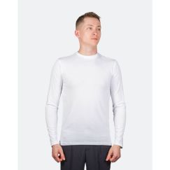 Футболка ПОЛИЦИЯ М-494 д/р, Белая (56/2 (170-176))