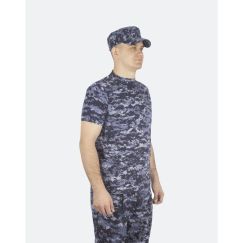 Футболка РОСГВАРДИЯ М-493 к/р, Синяя точка (трикотаж) (60/2 (170-176))