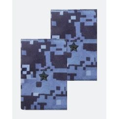 Фальш-погоны Росгвардии МЛ. ЛЕЙТЕНАНТ, Синяя точка