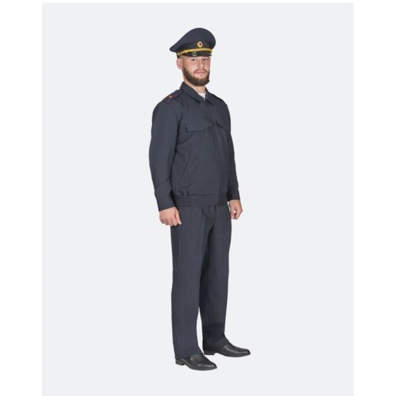 Костюм штабной летний ПОЛИЦИЯ д/р (тк. Габардин) (64/4)
