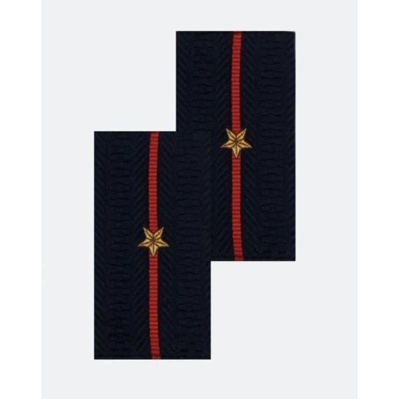 Фальш-погоны Полиции МЛ. ЛЕЙТЕНАНТ, Синие